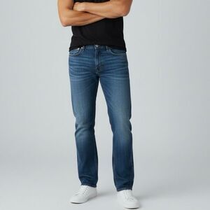 Levi's Levi Strauss 514 Medium Wash Blue Jeans 38 Classic Preppy Casual Mountain